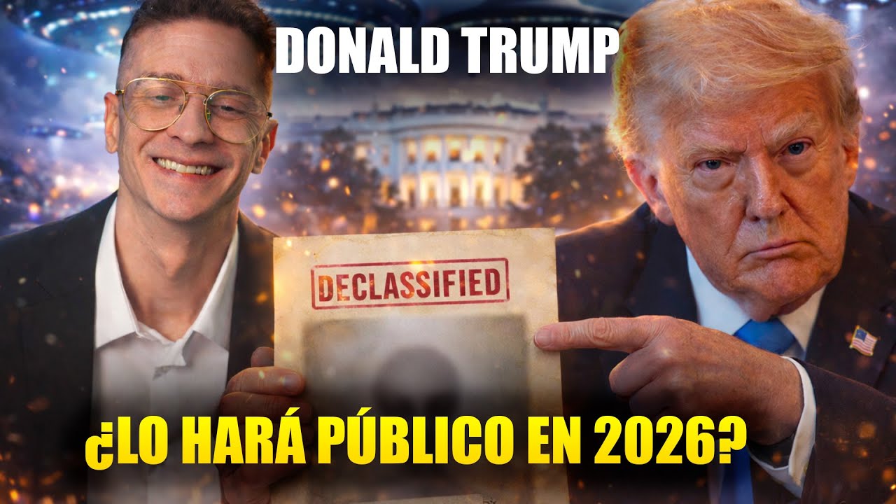 TRUMP REVELARÁ LOS OVNIs ESTE 2026?
