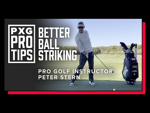 How To Become A Better Ball Striker As A Beginning Golfer | Peter Stern Golf Tips