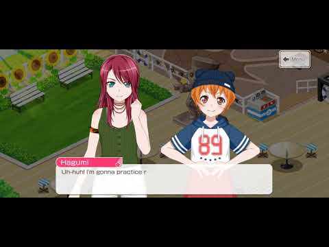 Hagumi birthday area conversation (This Bear Is Cute!) - BanG Dream! Girls Band Party!