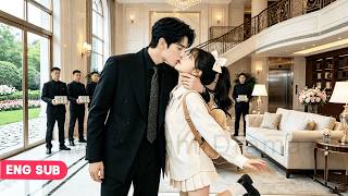 Poor Girl Rushes Lift, Bumps CEOs Chest. But 30-yr-single CEO Loves Her At First Sight & Chases Her!