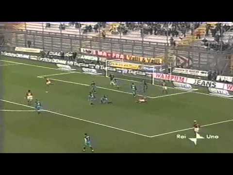 Serie A 2001-2002, day 23 Perugia - Lecce 2-1 (Bazzani, Vugrinec, Tedesco)