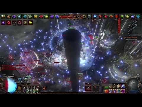 [PoE 3.16] Ascendant aura stacker spark - Nemesis 3 + Looting - T14 Tropical Island