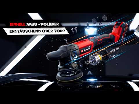 Einhell cordless eccentric polisher review: Surprisingly good or just a toy?