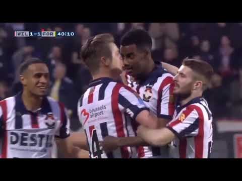 All goals Alexander Isak for Willem II