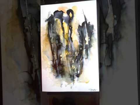 Original Abstract Paintings by Constance P. ( Connie)