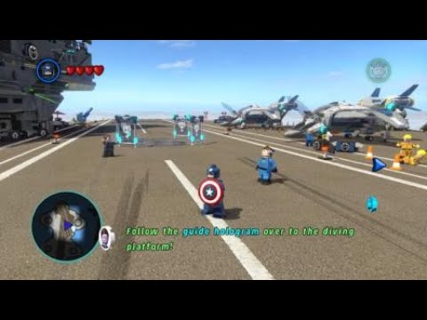 LEGO MARVEL Super Heroes level 1 Sand Central Station