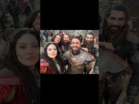 behind the scenes of barbaroslar drama 🔥💯⚡😍#youtubeshorts #ottomaneditz #barbaroslar