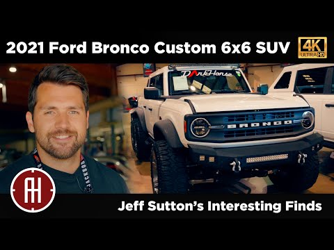 2021 Ford Bronco Custom 6x6 SUV "Apocalypse Dark Horse" - JEFF'S INTERESTING FINDS [4K]