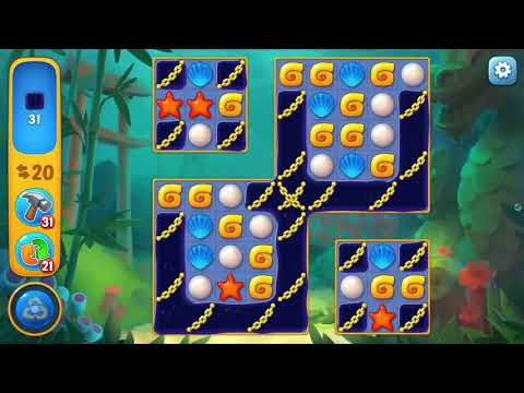 Fishdom HARD level 1115 Gameplay (iOS Android)
