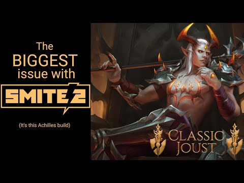 The BIGGEST issue with Smite 2 // ACHILLES SMITE 2 JOUST GAMEPLAY