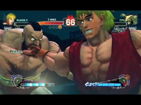 Ultra Street Fighter IV battle #1: Ken vs Zangief