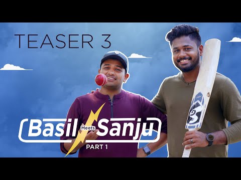 Basil Meets Sanju | Teaser 3 | Basil Joseph | Sanju Samson | @wonderwallmedia