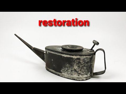 Antique Dented Oiler restoration | #Restoration #toolsrestoration | restoration old things #tools