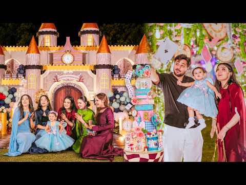 WELCOME TO ANAVIYA'S ONEDERLAND 😍♥️ | Grand Birthday Celebration 🥳 | Sistrology Reaction On Decor 🤯
