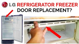 Refrigerator freezer door replacement?