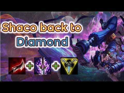 Shaco back to Diamond [carrying Platin] Full Gameplay - Infernal Shaco