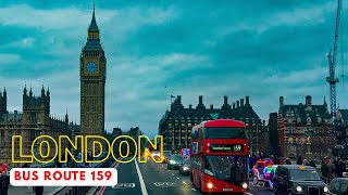 The Festive Heartbeat: 159 Bus from Streatham to Oxford Circus