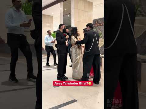 Talwinder with Disha Patani spotted 👀 #Talwinder #DishaPatani