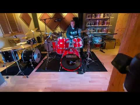 Yamaha Recording Custom Drum Kit