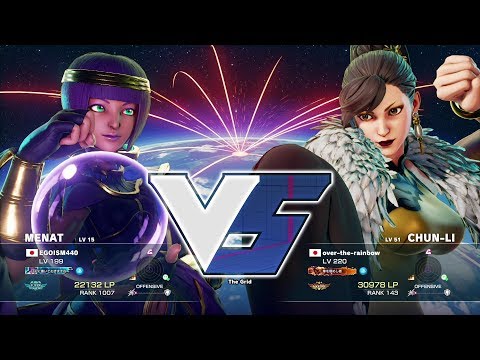 EGOISM440 (Menat) vs MOV (Chun LI)：EGOISM440（メナト）vs MOV（春麗）