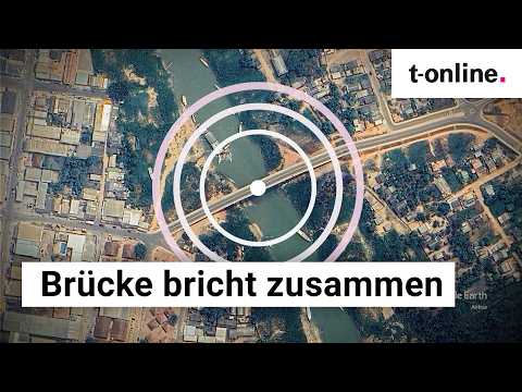 Video Thumbnail: Brücke sackt plötzlich zusammen