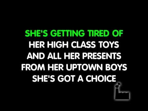 Westlife - Uptown girl super karaoke version