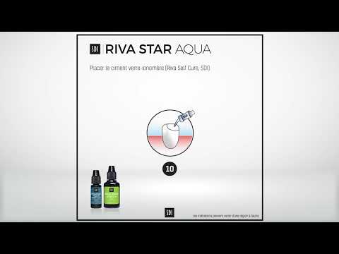 Riva Star Aqua - Arresting caries and restoring tooth - Step by step instructions - FRENCH