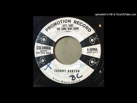 Rockabilly 45 Johnny Horton -Let's Take The Long Way -Killer Bopper