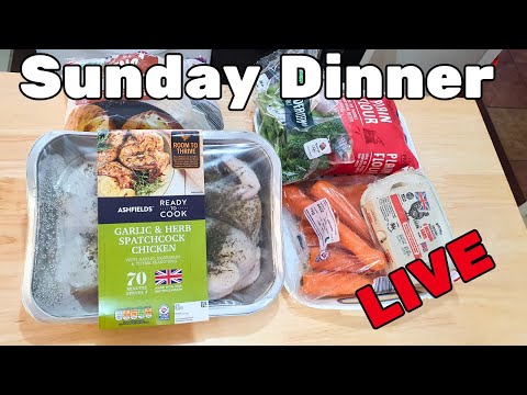 Let's Do a Sunday Roast. LIVE!