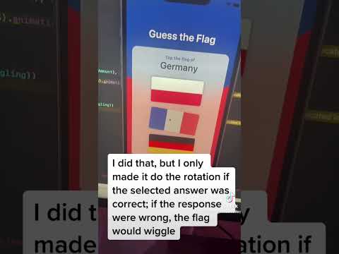 Day 34 of SwiftUI. Applying the animation modifier #swiftui