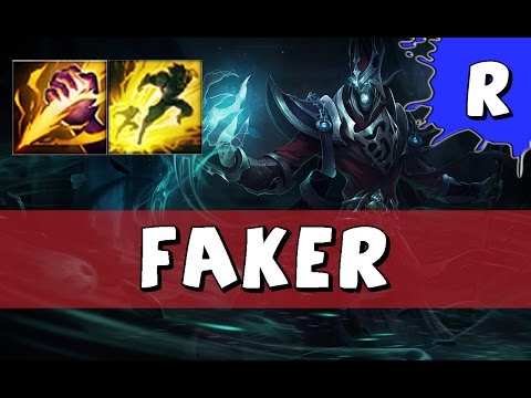 SKT T1 Faker as Karthus vs Lee Sin JUNGLE - S6 Preseason Challenger SoloQ - League of Legends