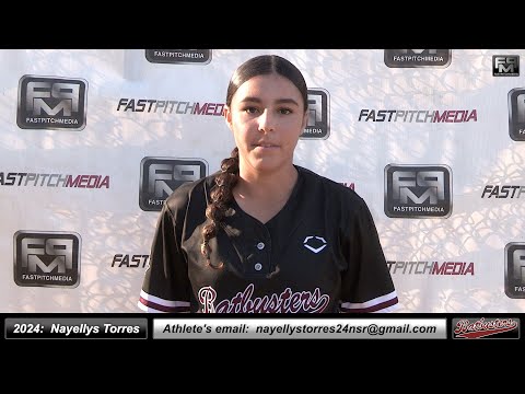 2024 Nayellys Torres 4.25 GPA Pitcher & 2nd Base Softball Recruiting Skills Video- Batbusters Gomes