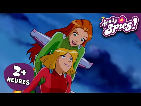 Totally Spies ! Français 🇫🇷 🕵️‍♀️ Saison 3, Épisode 13 - 18 🌸 2 HEURES D'ÉPISODES