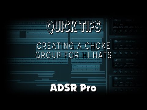Creating a choke group for HiHats in Cubase using Groove Agent SE