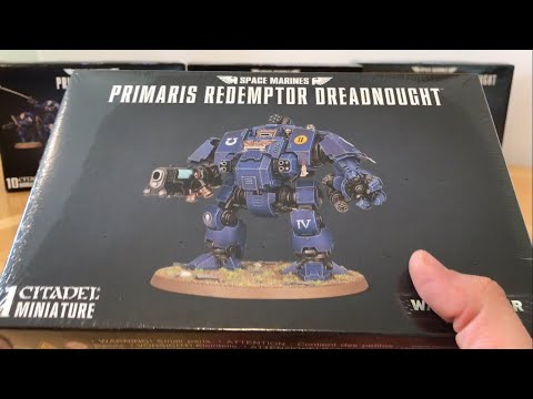 Primaris Redemptor Dreadnought: Out of the pack review + rules (Space Marines, WH40K 8th Edition)