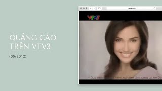 Quảng cáo trên kênh VTV3 tháng 6 năm 2012
