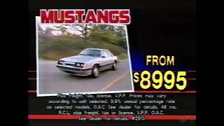 Chebucto Ford Commercial 1986 (Dartmouth, Nova Scotia)