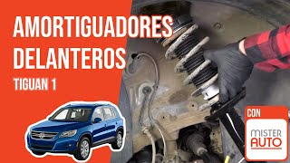 Youtube thumbnail of video "Cómo cambiar los amortiguadores delanteros Tiguan 1 ➿"