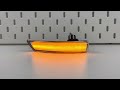 LED dynamické smerovky - Ford Focus / Mondeo (2007->) - Video Youtube