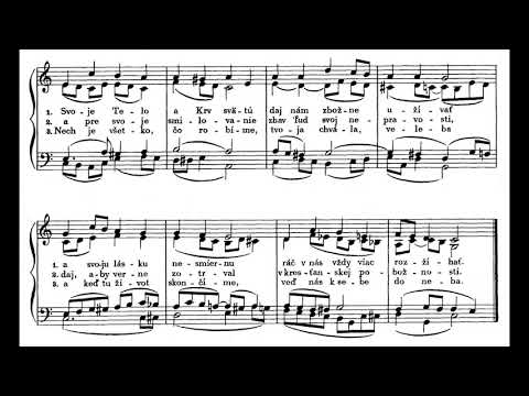 JKS 272 - Kriste, zo srdca (ein eucharistisches Lied)