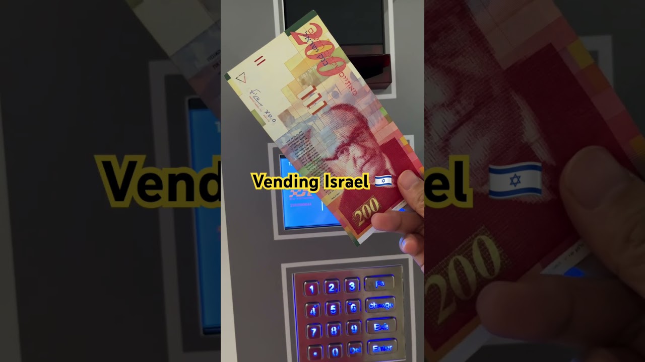 🇮🇱XY operate snacks Vending machine for Isreal #vendingisrael