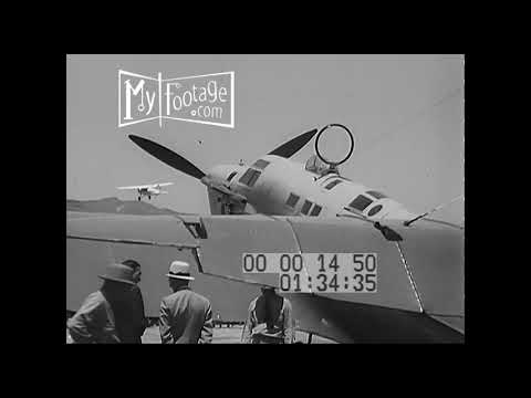 1937 Mikhail Gromov Lands in San Jacinto From Moscow