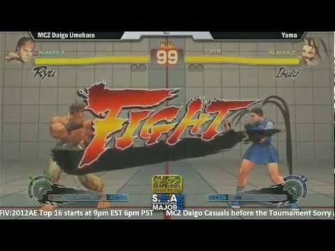 Daigo - Second batch of casual matches at SEA 2012