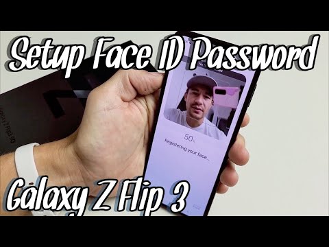 Galaxy Z Flip 3 How to Insert SIM Card Check Mobile Settings
