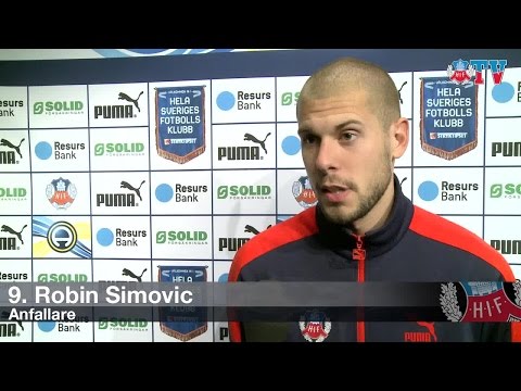 Robin Simovic om sitt första allsvenska mål för året