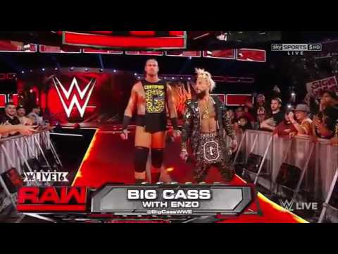 WWE  Monday Night RAW 22.8.2016 Highlights