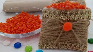 bereket kesesi yapımı #diy #bereket #kese #kağıt #havlu #making #tasar