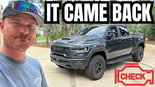 Again...RAM RHO Throws 2nd Check Engine Light Under 1500 Miles