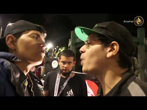 KEN ZINGLE vs ANDY INK  SEMIFINAL `-Codigo de barras liga de freestyle -Edicion especial