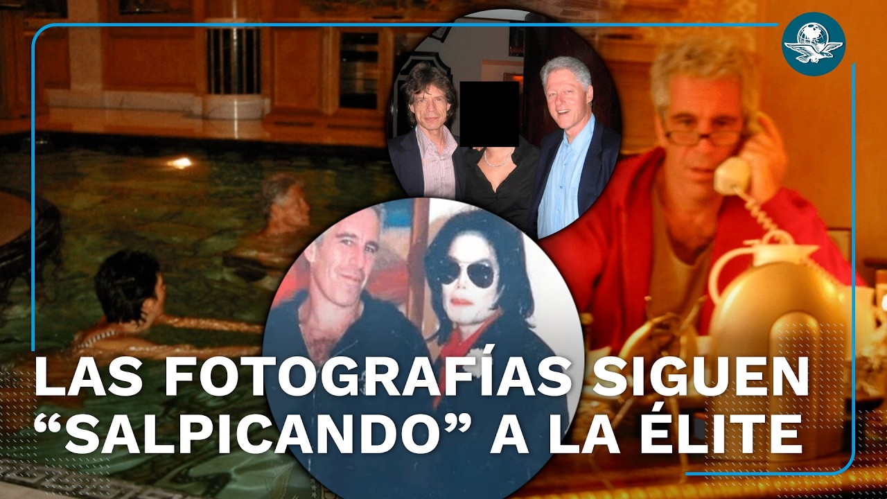 Imágenes inéditas de Jeffrey Epstein junto a Michael Jackson, Bill Clinton y Mick Jagger